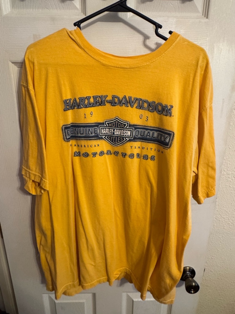 Harley-Davidson Bright Yellow Logo Tee